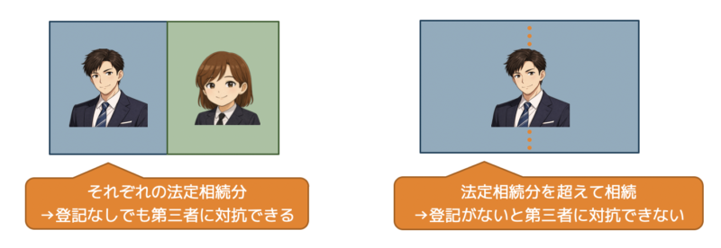 相続人の対抗要件