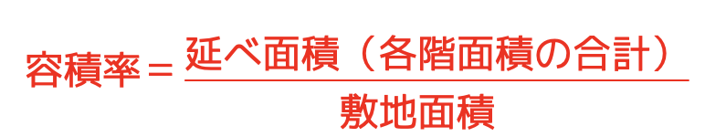 容積率の計算