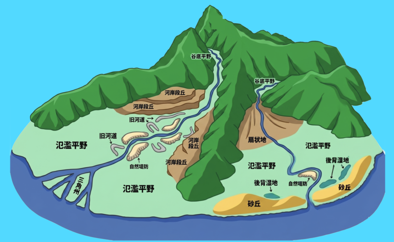土地の図